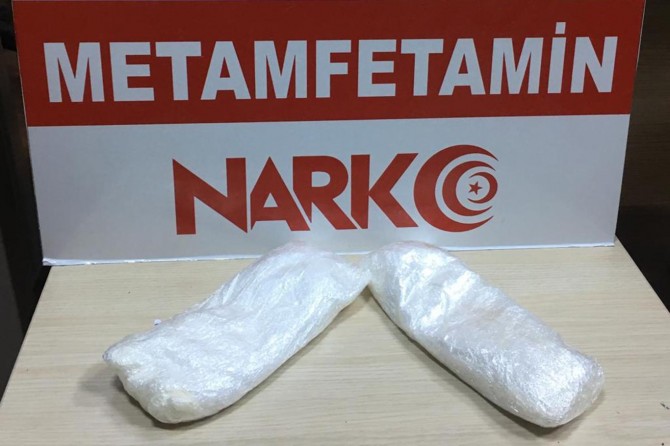 Güroymak'ta metamfetamin ele geçirildi