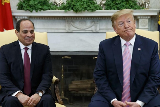 Trump darbeci Sisi'yi övdü: Bence çok iyi iş çıkarıyor