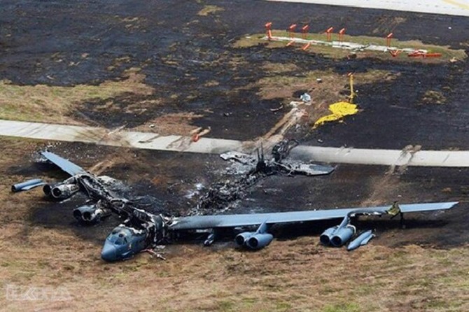 Taliban shots down US B-52 bomber