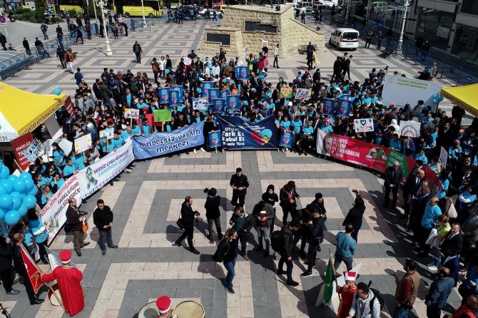 Gaziantep'te otizm farkındalık günü etkinlikleri