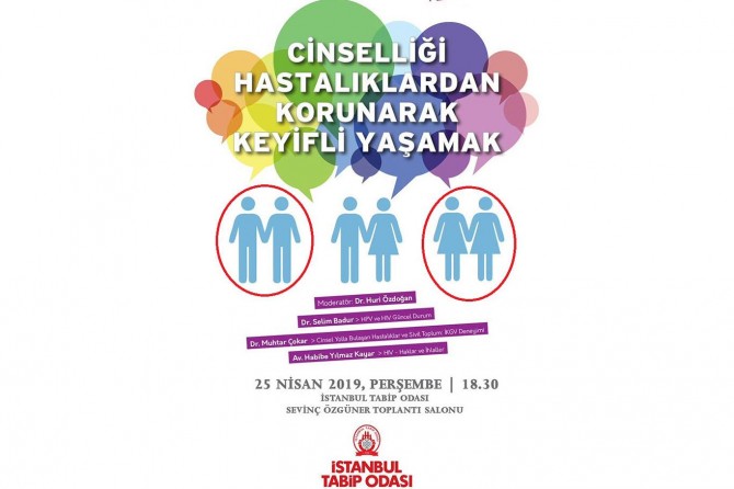 İstanbul Tabip Odasından iğrenç eşcinsellik afişi