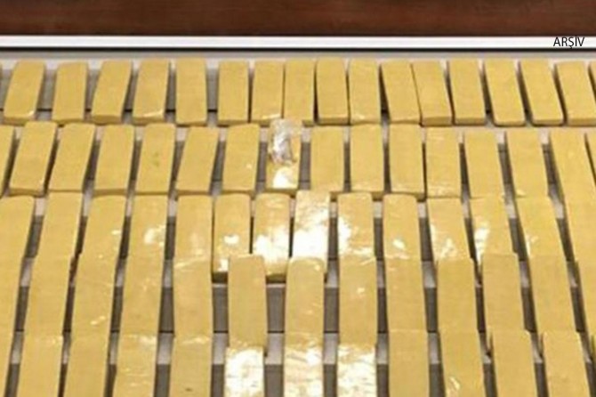 Limanda 55 kilo kokain ele geçirildi