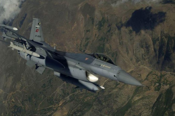 Avaşin-Basyan ve Hakurk bölgelerine hava harekâtı