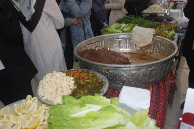 Öğrenciler Adıyaman'ın yöresel yemeklerini tanıttı