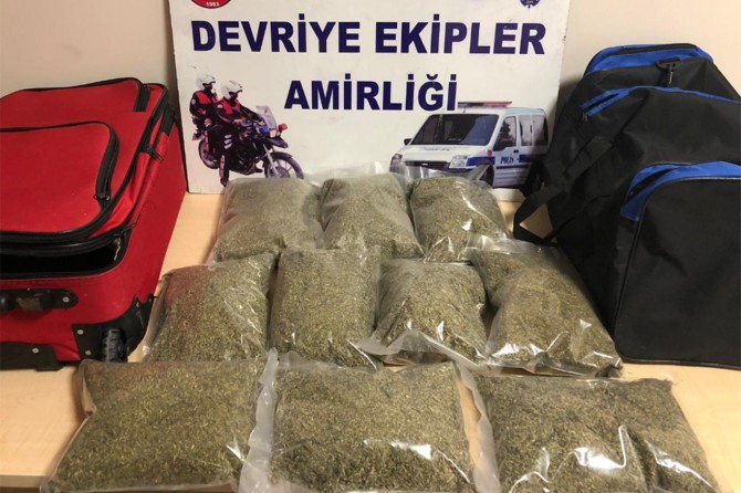 Gaziantep’te uyuşturucuya 3 tutuklama