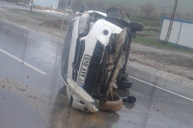 Bitlis'te kaza: Bir yaralı