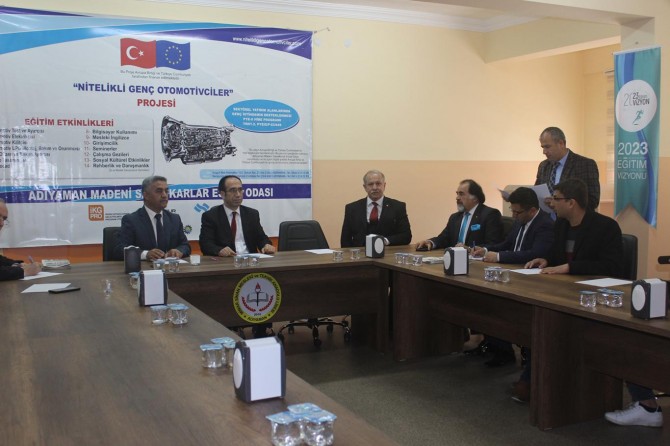 Adıyaman'da mesleki ve teknik eğitimin kalitesinin geliştirilmesi adımı