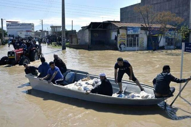 İran'daki sel felaketi
