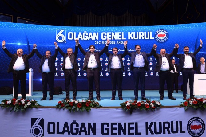 Memur-Sen 6'ncı Olağan Genel Kurul sürecini tamamladı