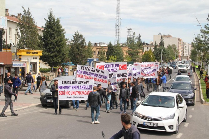 Midyat’ta halk tefeci ve uyuşturucu tacirlerine karşı ayaklandı