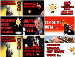 Afişlerle Başörtüsü Yasağına Tepki