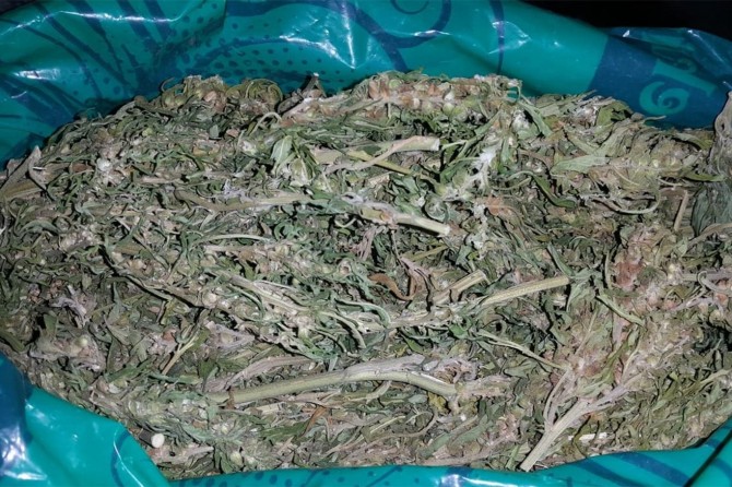 Gaziantep'te uyuşturucuyla yakalanan 2 şüpheli gözaltı