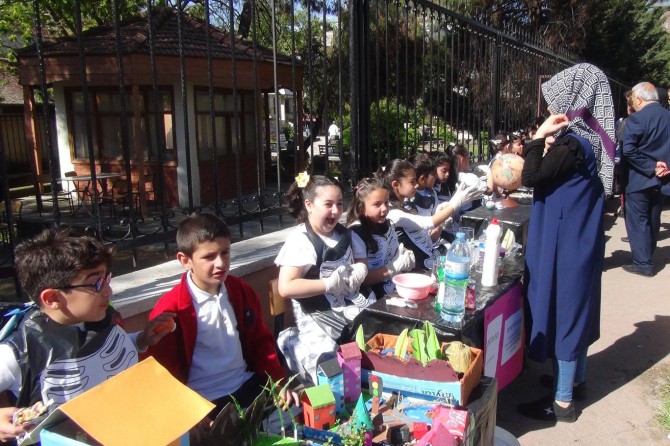 Adıyaman Cumhuriyet İlkokulu öğrencilerinden bilim şenliği