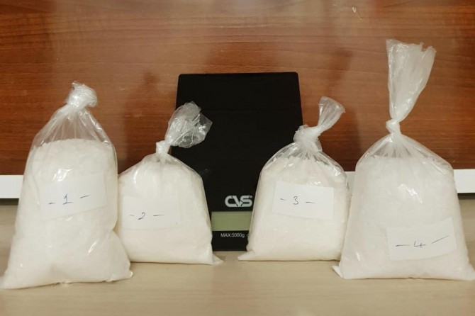 Van İpekyolu’nda İran uyruklu şahsın evinde uyuşturucu çıktı