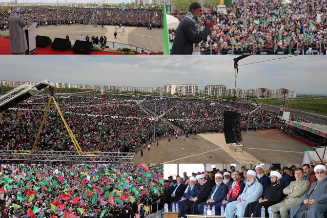 Bi sedhezaran Evîndarên Pêxember ji bo muhabbeta Muhammedî xwe berdan qadê