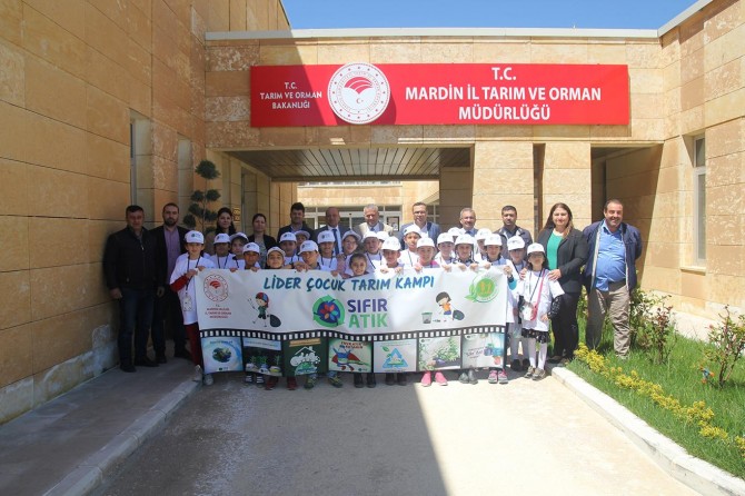 Tarım kampı “Sıfır Atık” teması ile düzenlendi