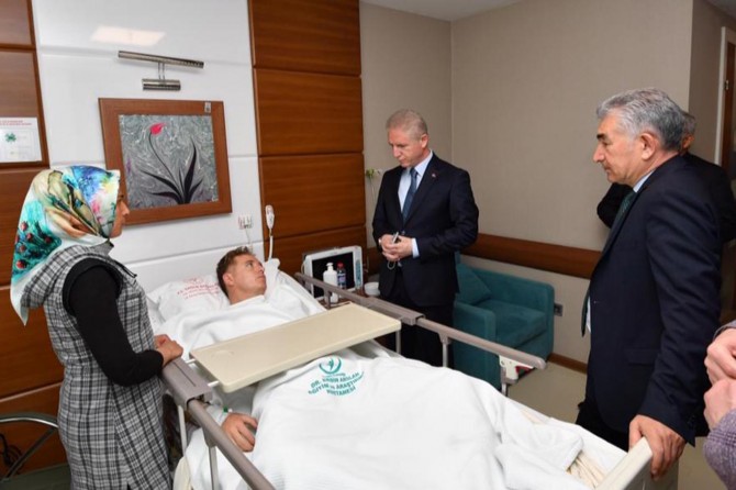 Gaziantep'te polis çıkan çatışmada yaralandı