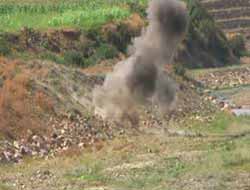 Yere Döşenen Patlayıcı Madde İmha Edildi