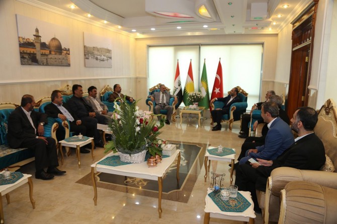 Intense visit to HUDA PAR's Erbil office