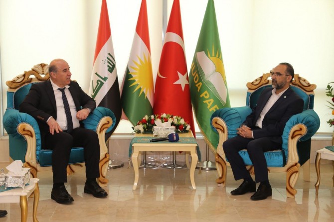 Erbil Governor visits HUDA PAR's office