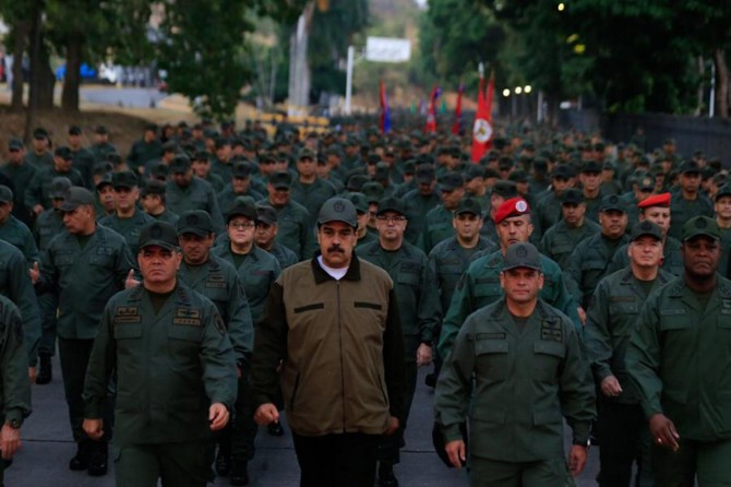 Maduro shows of force against coup plotters
