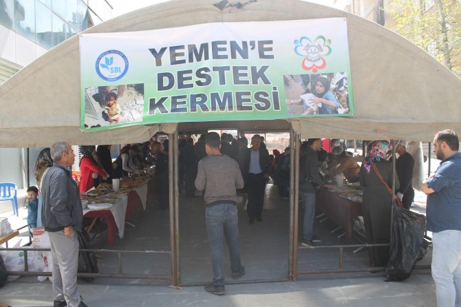 Şırnak'ta Yemenli mağdurlar yararına kermes