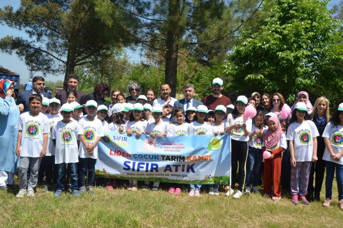 Batman'da lider çocuk tarım kampı programı düzenlendi