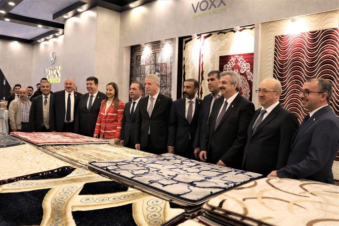 Türkiye'nin en büyük halı fuarını 14 bin kişi ziyaret etti