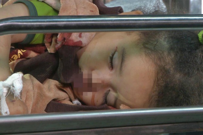 Di êrîşên siyonîstên terorîst de dayikek û pitika wê şehîd bûn