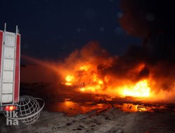 Kâğıthane'de Yangın