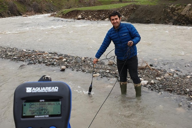 Siirt'te sulama amaçlı kullanılan suların analizleri yapılıyor