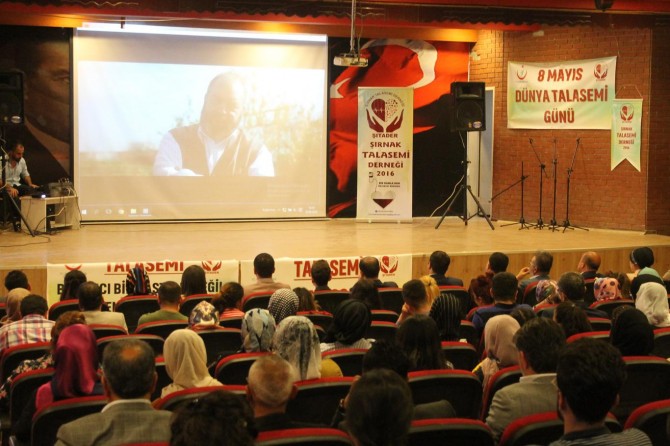 Silopi'de gençlere talasemi hastalığı anlatıldı