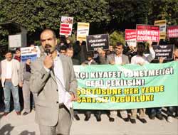 MEB'in Yasakçı Genelgesi Adana'da Protesto Edildi