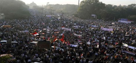 Mursi`ye Destek İçin yüzbinler Meydanda