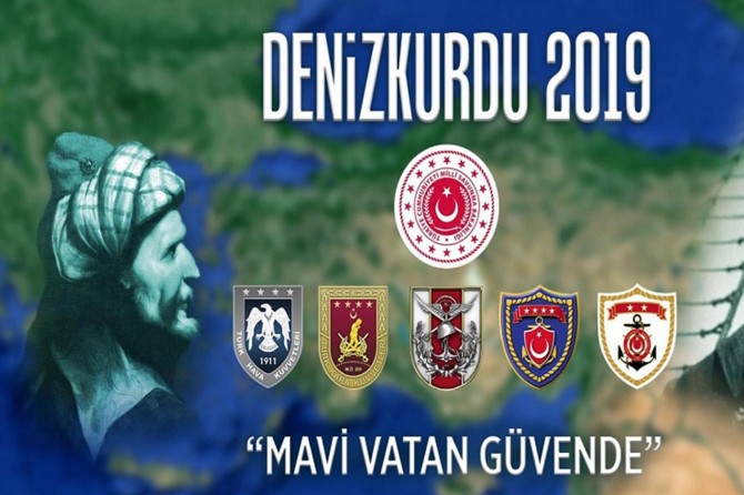 Denizkurdu-2019 Tatbikatı başladı