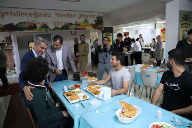 Mardin'de öğrenci pansiyonlarına ramazan denetimi