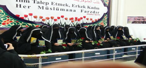 17 kız öğrenci İcazet Aldı