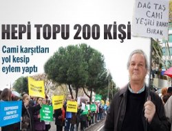 Kadıköy'de cami karşıtı eylem!