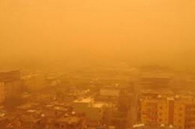 Toz taşınımı ve çamur şeklinde yağış uyarısı