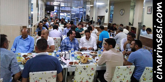 Çınar Eğitim Bir-Sen temsilciliği iftar yemeği verdi