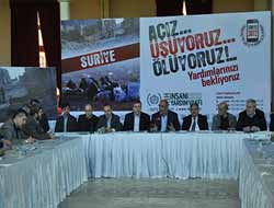 150 STK Suriye İçin Yardım Seferberliği Başlattı