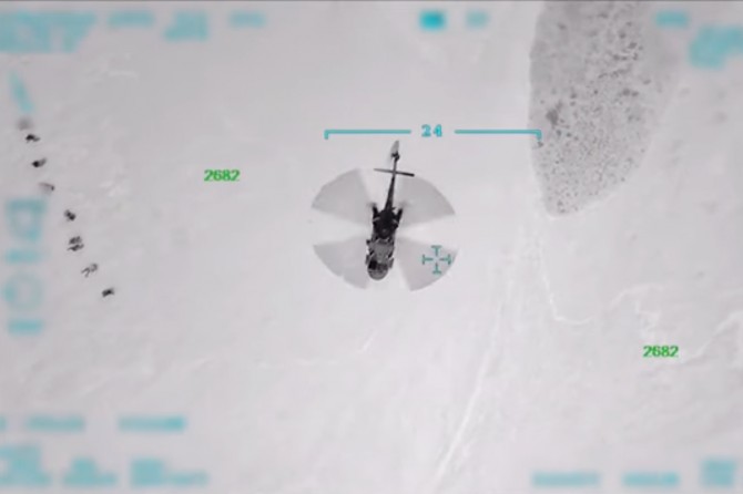PKK hedefleri ATAK helikopterleri ile vuruluyor