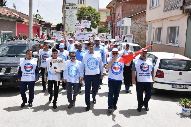 CHPli Odunpazarı Belediyesi protesto edildi