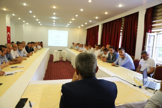 Mardin’de sene sonu değerlendirme toplantısı yapıldı