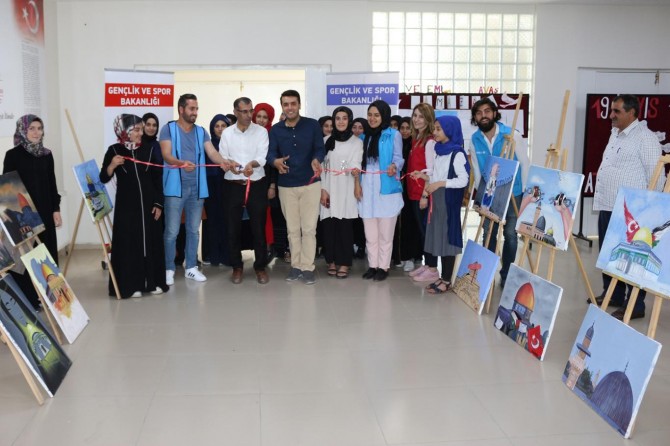 Batman'da Medeniyetimizin Keşfi Kudüs sergisine yoğun ilgi