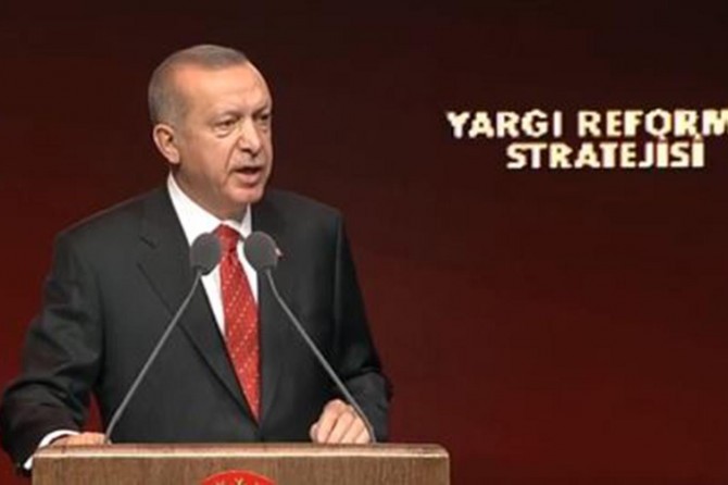 Cumhurbaşkanı Erdoğan Yargı Reformu Stratejisini açıkladı