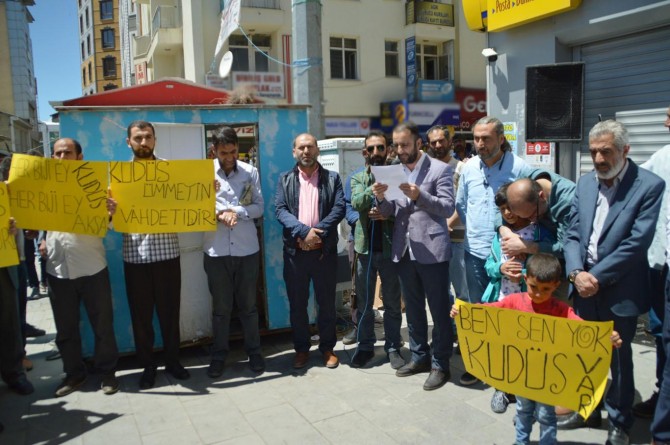 Ağrı’da Dünya Kudüs günü açıklaması