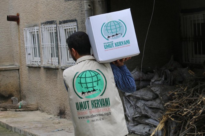 Umut Kervanı Ramazan'da muhtaçlara umut oldu