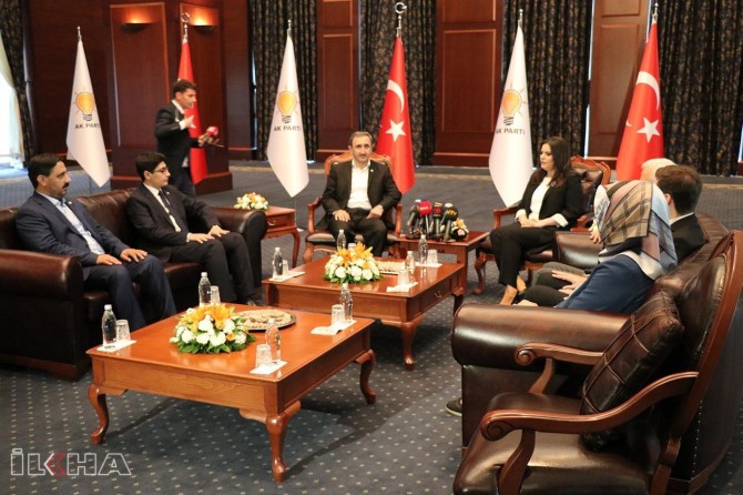 HUDA PARêAK Partî û Partîya Saadetê ziyaret kir