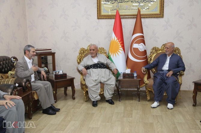 HUDA PARê çû îda partîyên siyasî yên li Kurdistana Başûr